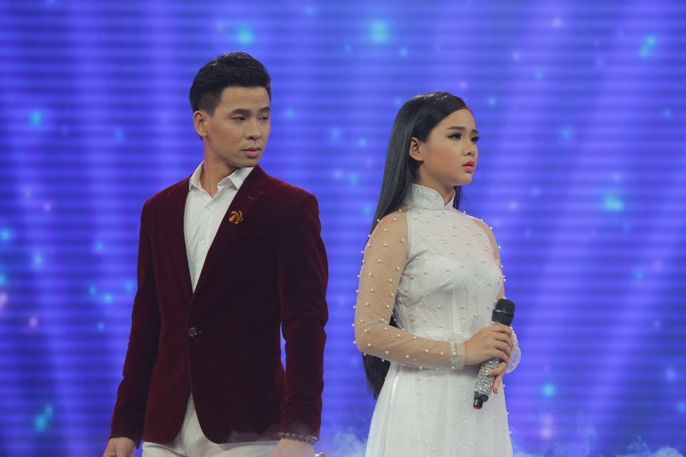 Quỳnh Trang và Huỳnh Thật. Ảnh: Đ.Q