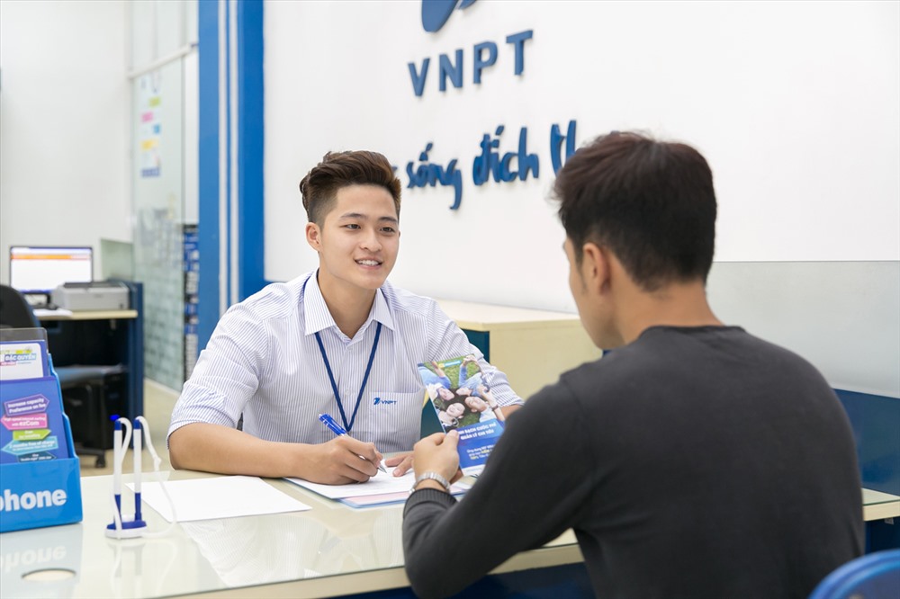 Vinaphone áp dụng phương thức thanh toán qua QR code từ tháng 10.2017 (ảnh: VNP).
