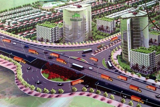 Cây cầu được khởi công ngày 3.3.2017 và dự kiến sẽ hoàn thành sau 6 tháng thi công - Ảnh CTV