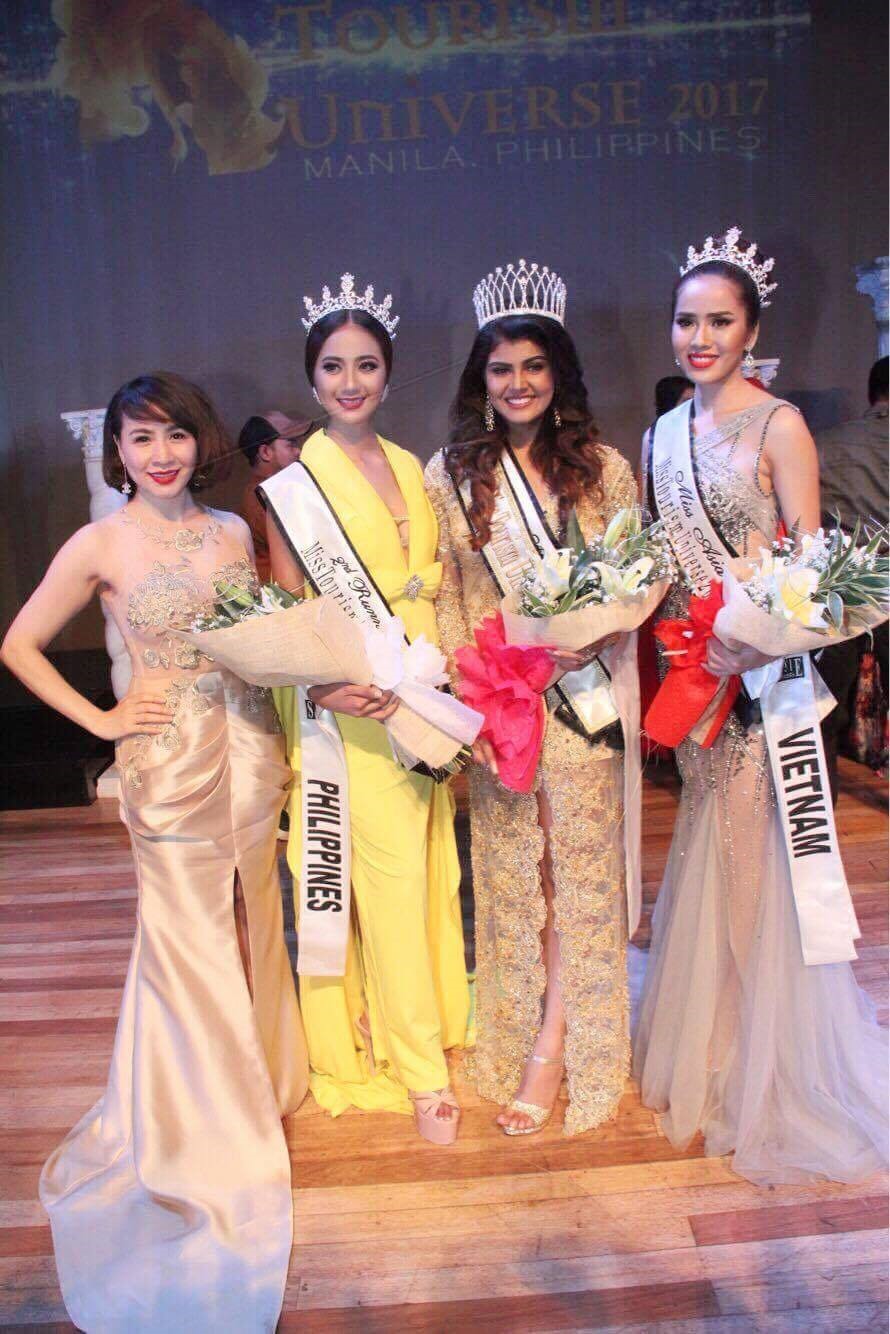 Top 4 của cuộc thi. Ảnh: T.L