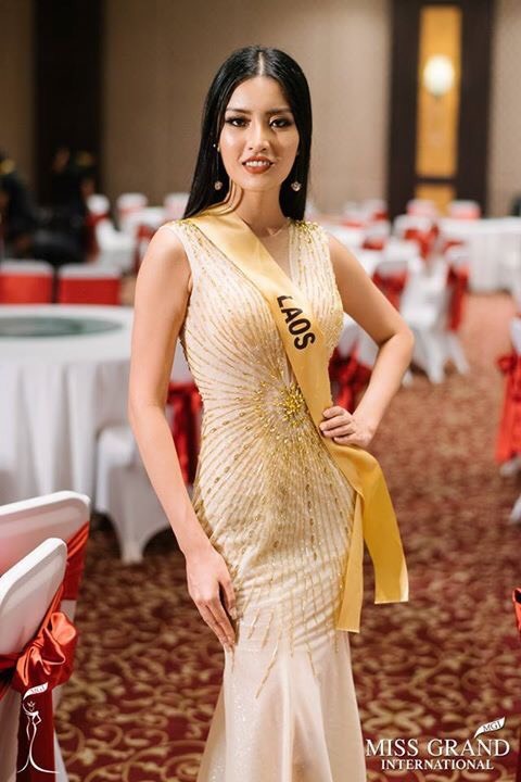 Miss Grand Lào gây chú ý từ đầu cuộc thi.