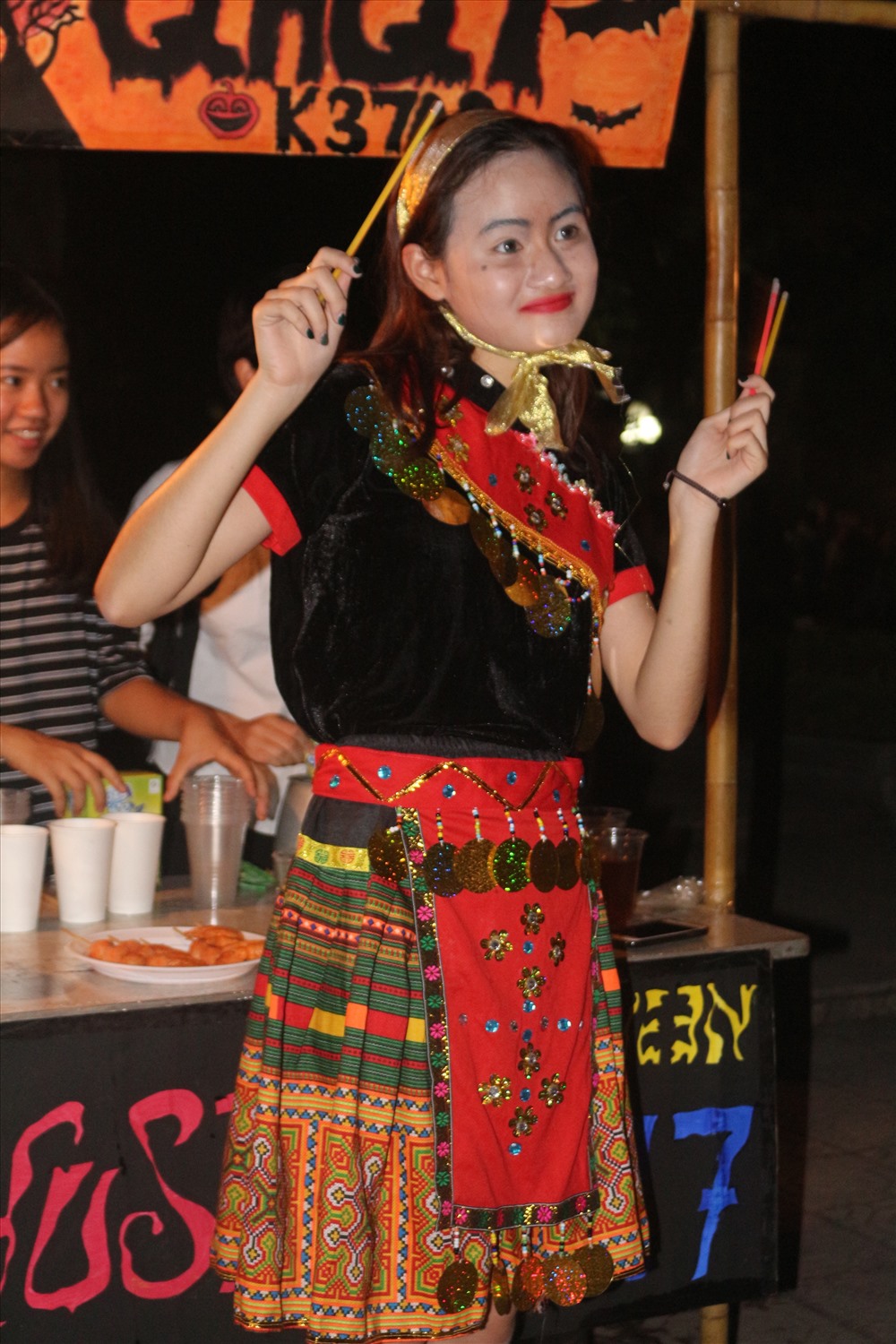 Màn hóa trang mang màu sắc văn hóa vùng cao – chủ đề của mùa Halloween năm nay