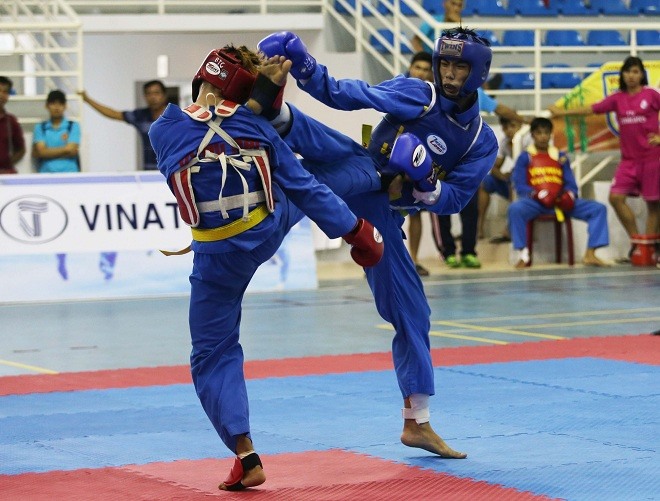 giải đấu diễn ra với chất lượng chuyên môn cao khi các VĐV dần thu hẹp khoảng cách đẳng cấp với nhau. Ảnh: Giang Lê