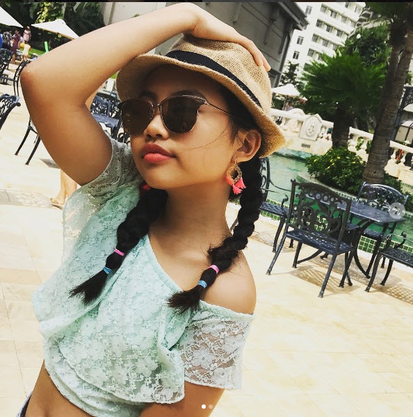 Cô bé dân ca nay đã lớn. Ảnh: T.L