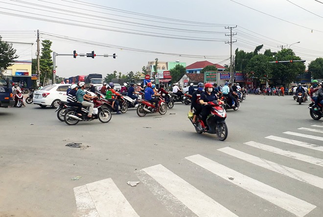 Hiện trường sự việc.