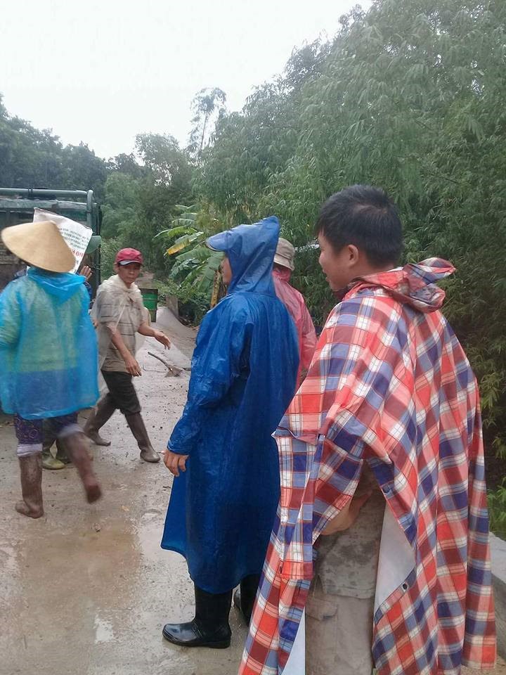 Chính quyền đang khẩn trương sơ tán dân đến nơi an toàn
