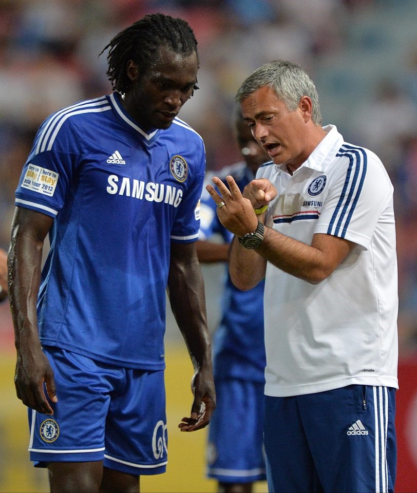 Lukaku và Mourinho thời còn cùng làm việc tại Chelsea. Ảnh: Getty.