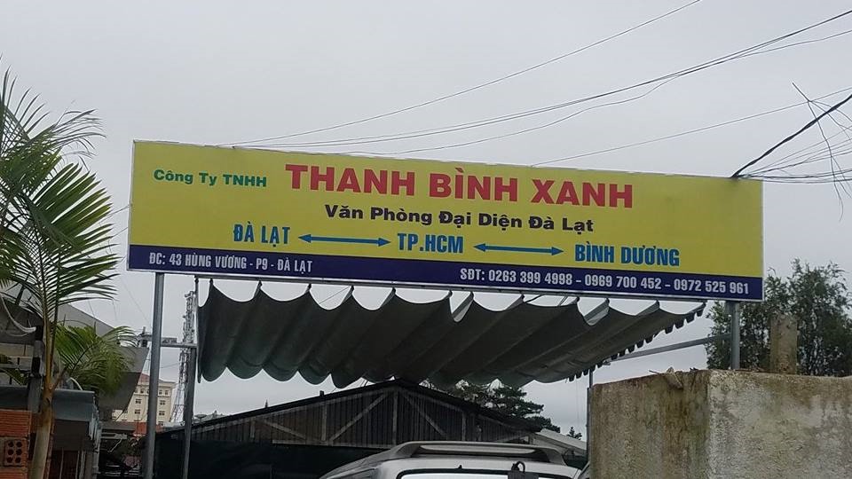 Văn phòng đại diện của xe khách gây tai nạn tại số 43, đường Hùng Vương, Phường 9, TP .Đà Lạt