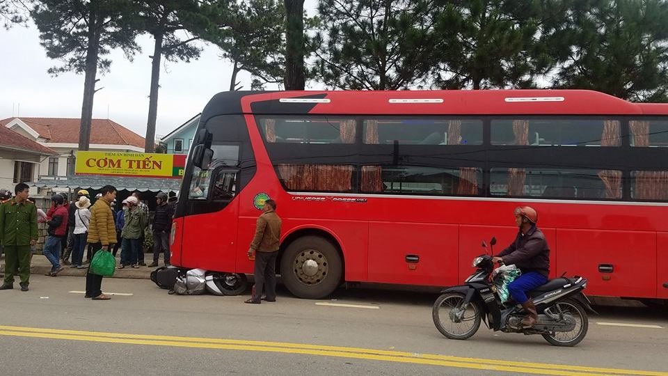 Hiện trường vụ tai nạn
