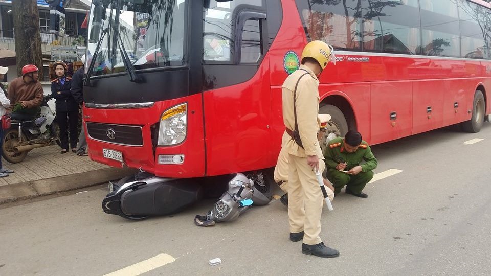 Hiện trường vụ tai nạn