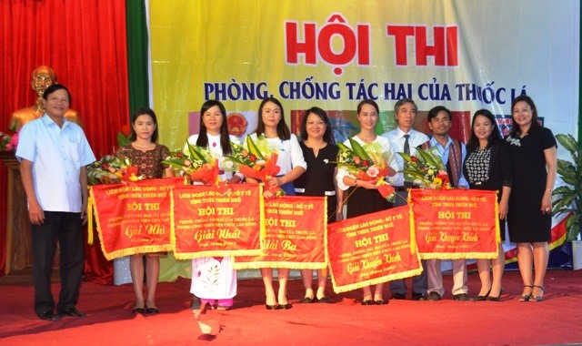 Hội thi của Đoàn viên CNVCLĐ về thực hiện Luật PCTHTL