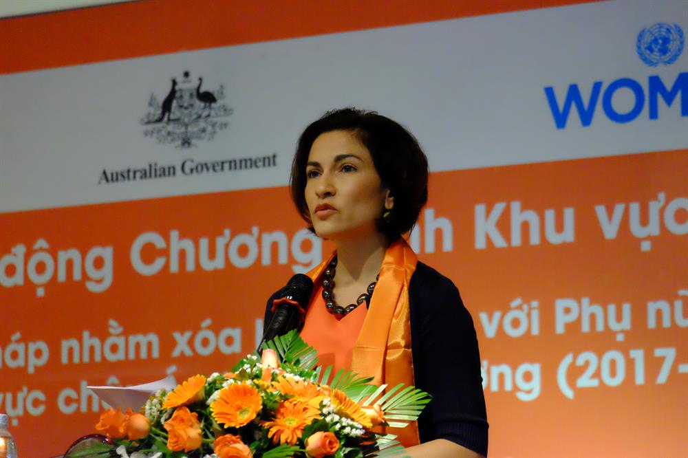 Bà Melisa, Đại diện của UNWOMEN ,