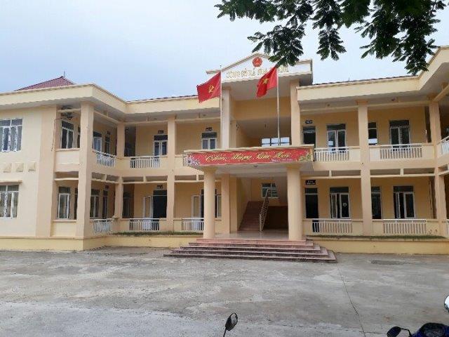 Công sở xã Nga Thanh, huyện Nga Sơn (Thanh Hóa) - nơi xảy ra việc vợ