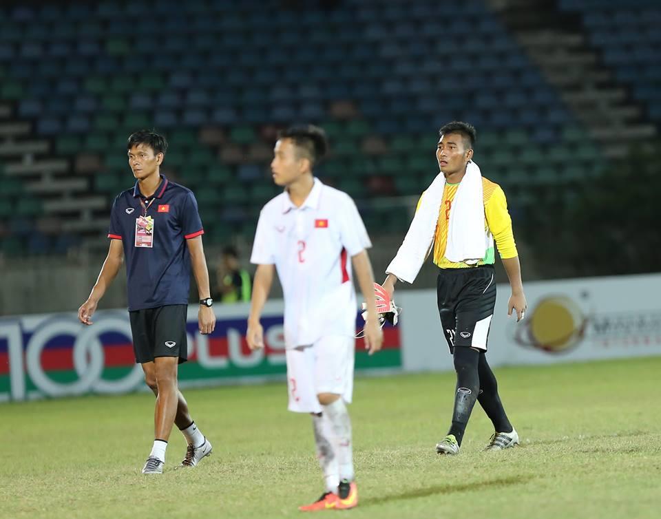 U18 Việt Nam thất bại vì sai lầm thủ môn. Ảnh: Trung Hiếu