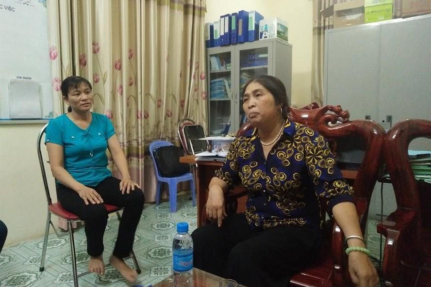 Bà Trần Thị Bình - Hiệu trưởng nhà trường. Ảnh: C.N