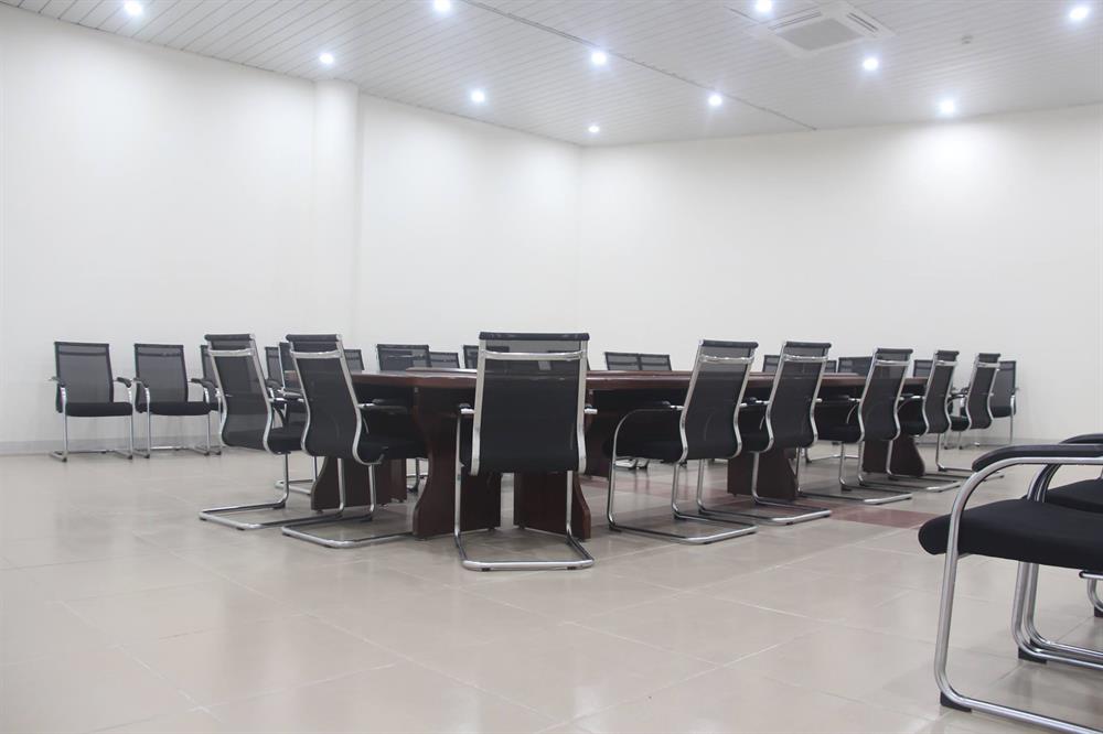 Phòng họp riêng dành cho phóng viên. Ảnh: TA