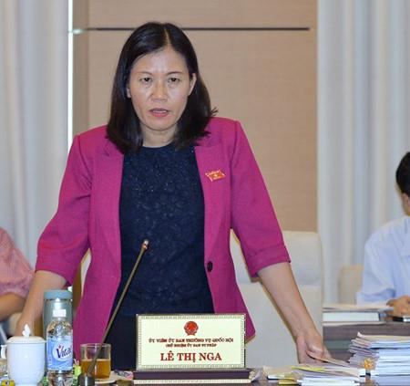 Chủ nhiệm Lê Thị Nga: “Có dấu hiệu bỏ lọt tham nhũng ở tỉnh, thành”
