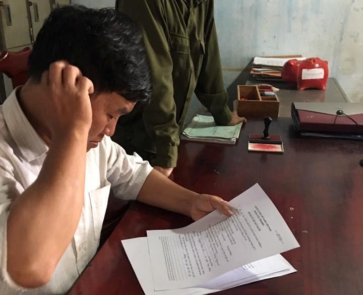 Nguyên phó chủ tịch vừa bị bắt. Ảnh: P.V