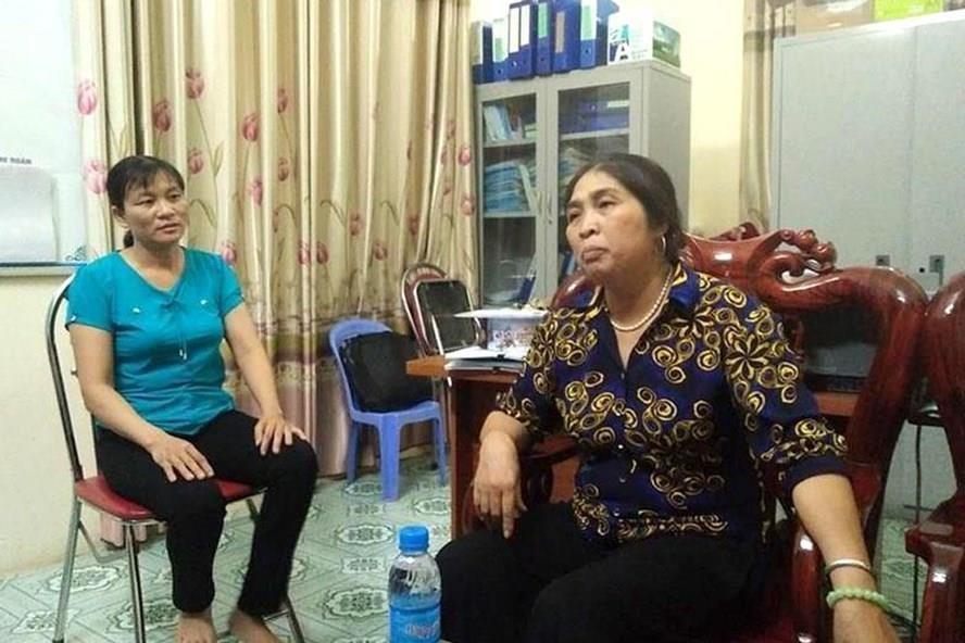 Hiệu trưởng trường Mầm non Hợp Tiến.