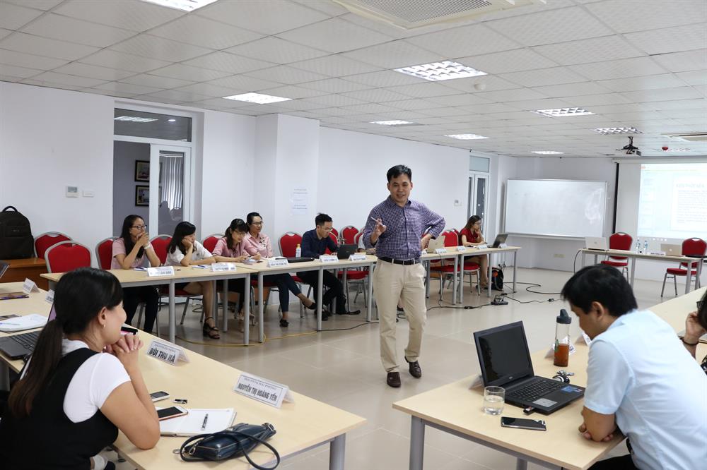 Quang cảnh lớp học. Ảnh: VJTC