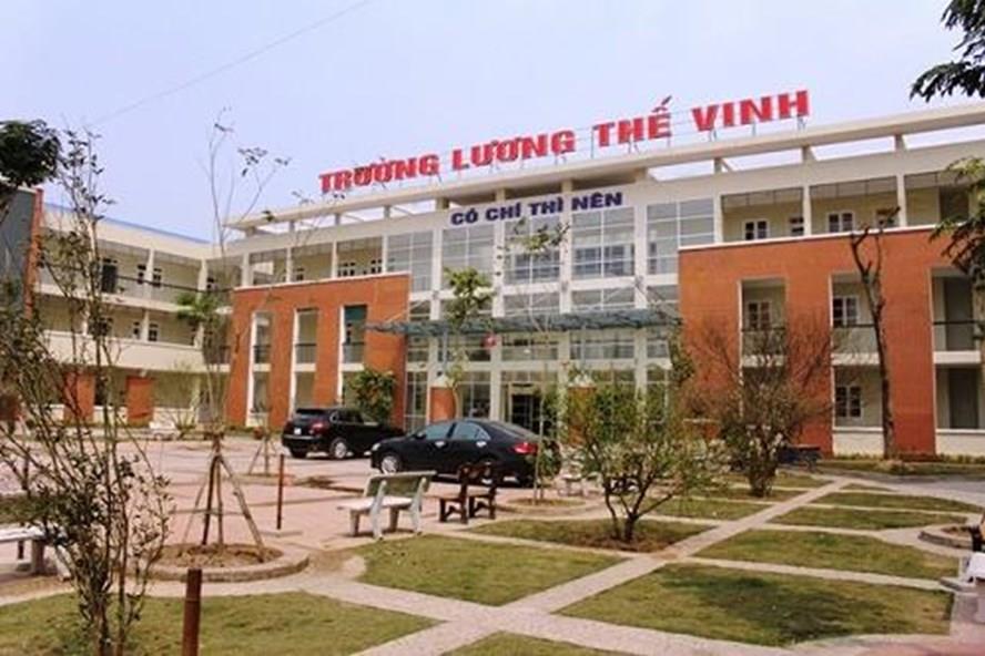 Trường Lương Thế Vinh.
