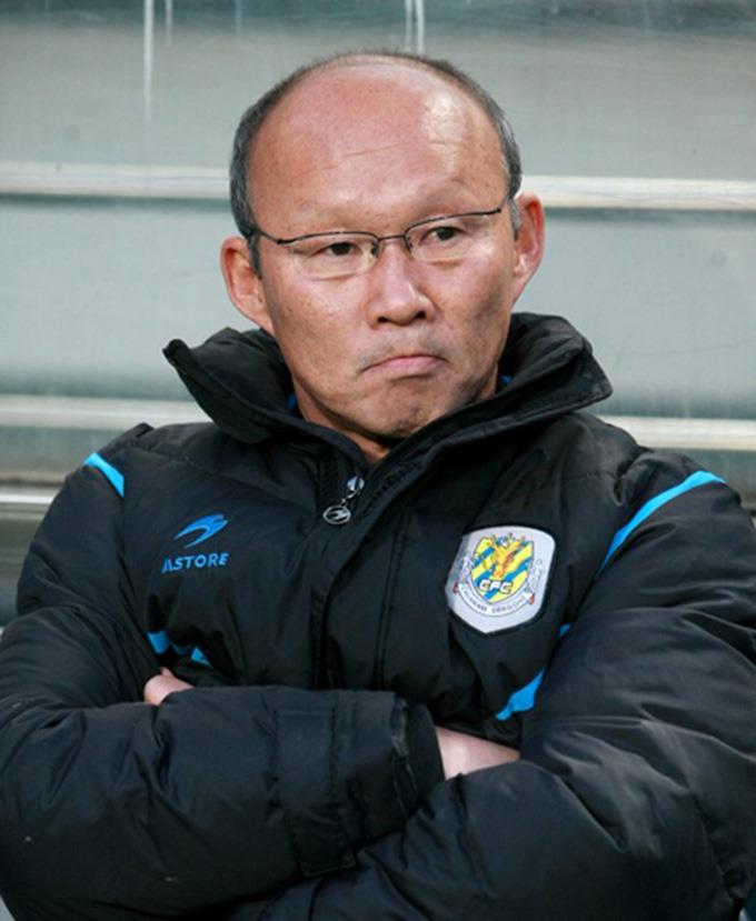 HLV Park Hang-seo nằm trong sanh sách rút gọn 5 ứng viên. Ảnh: Goal