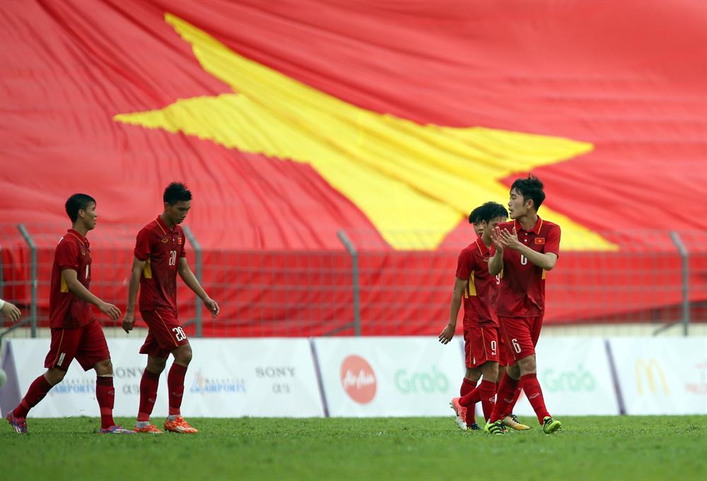 ĐT U22 Việt Nam tại SEA Games 29. Ảnh: Đ.Đ