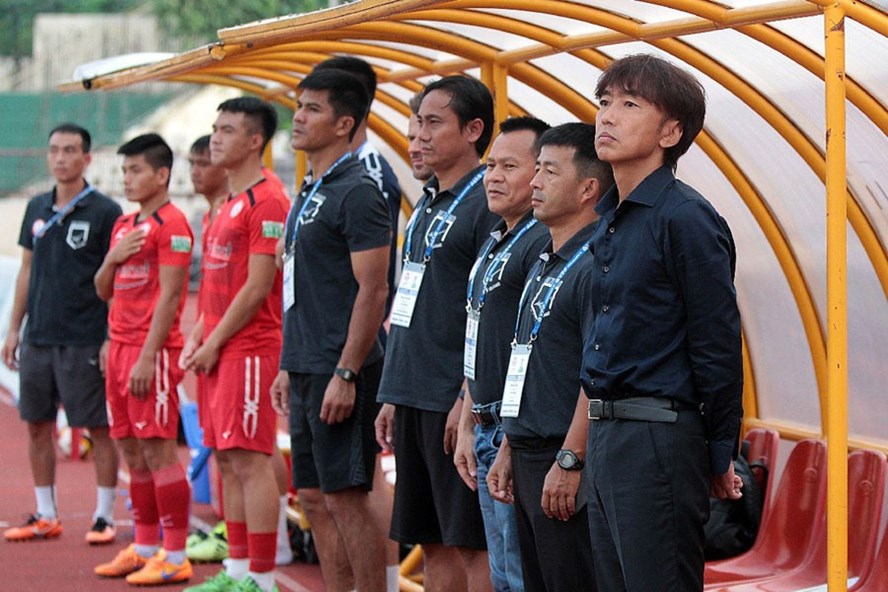 HLV Miura đã chính thức chia tay TPHCM. Ảnh: VPF