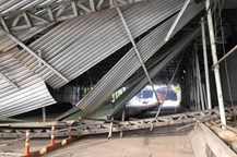Sự cố sập giàn giáo trước trước hầm phía Q.2