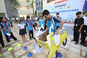 Đẩy mạnh hướng dẫn kỹ năng tham gia GTAT cho trẻ em Đẩy mạnh hướng dẫn kỹ năng tham gia GTAT cho trẻ em