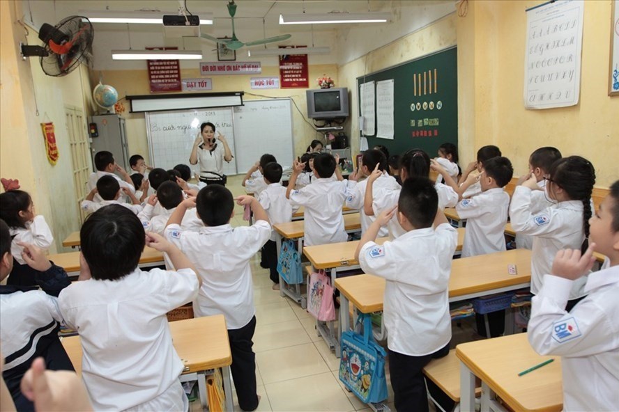 Từ năm học 2020-2021 sẽ bắt đầu thực hiện chương trình giáo dục phổ thông mới và sách giáo khoa mới đối với lớp 1. Ảnh minh họa: Hải Nguyễn