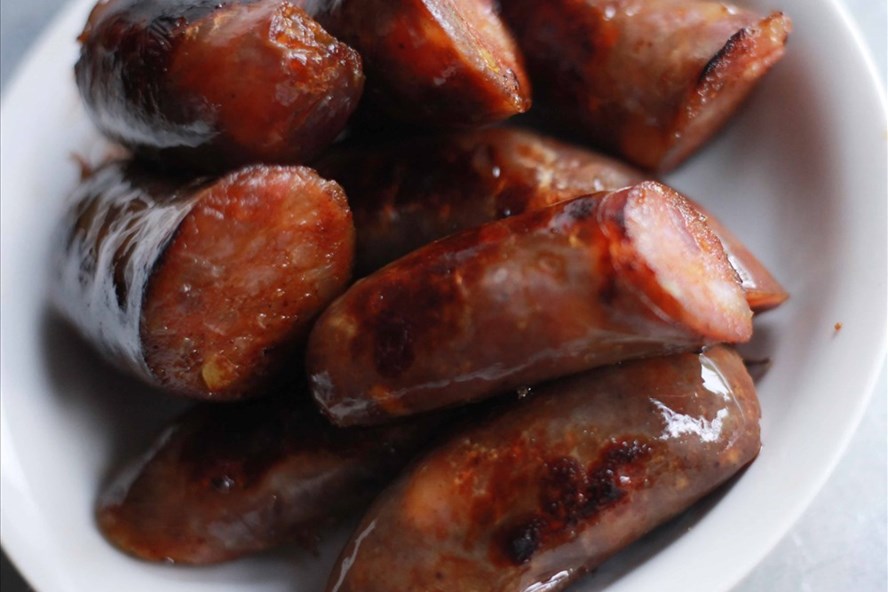 Lạp sườn. Ảnh. Hoàng Huế