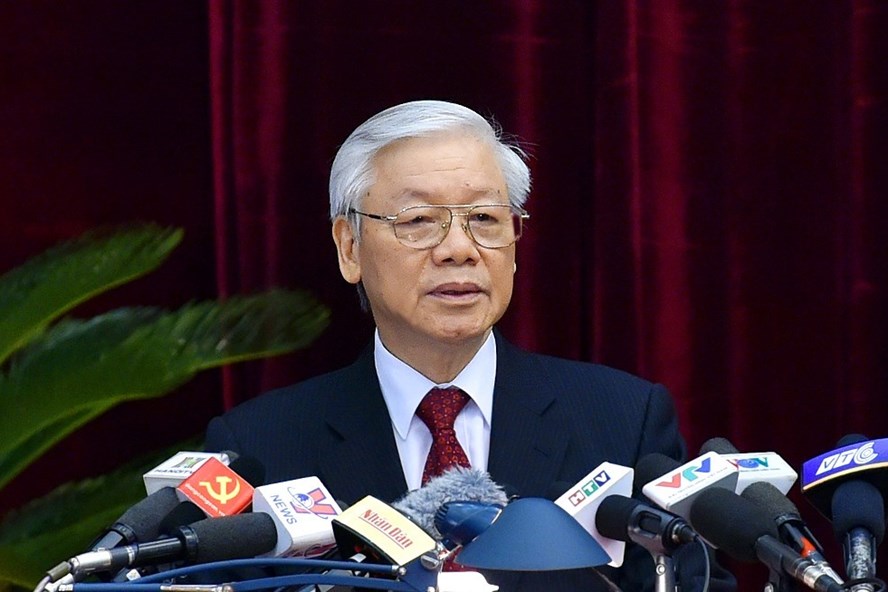 Tổng Bí thư Nguyễn Phú Trọng. Ảnh: N.Bắc.