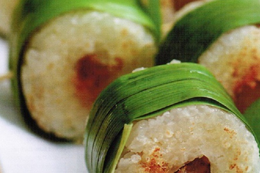 Đặc sản đất Tổ - Cơm nắm lá cọ Phù Ninh