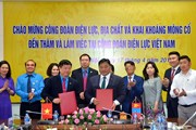 CĐ Điện lực Việt Nam làm việc với CĐ Điện lực, địa chất và khai khoáng Mông Cổ CĐ Điện lực Việt Nam làm việc với CĐ Điện lực, địa chất và khai khoáng Mông Cổ