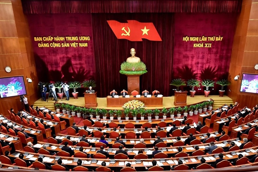 Hội nghị Trung ương 7 khóa XII đã bế mạc sau 6 ngày làm việc (Ảnh: N.Bắc)