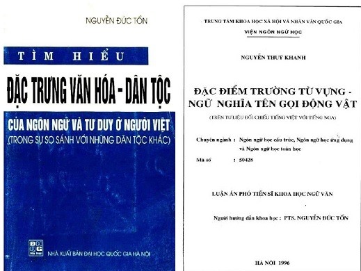 Nội dung s&aacute;ch của Gi&aacute;o sư Nguyễn Đức Tồn c&oacute; nhiều trang giống như luận &aacute;n của nghi&ecirc;n cứu sinh do ch&iacute;nh &ocirc;ng hướng dẫn.