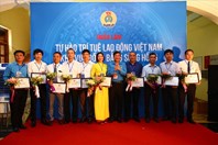 Tổng LĐLĐVN trao Bằng khen cho 11 sản phẩm xuất sắc trong Triển lãm "Tự hào Trí tuệ lao động Việt Nam khu vực Đồng bằng sông Hồng 2018"