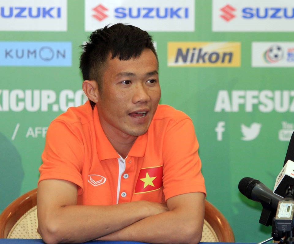 Tiền vệ Tấn Tài từng làm đội trưởng ĐTVN ở AFF Cup 2014. Ảnh: H.A