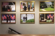 Huynh đệ Trump - Macron bất hòa, Nhà Trắng thay hết bằng ảnh với Kim Jong-un Huynh đệ Trump - Macron bất hòa, Nhà Trắng thay hết bằng ảnh với Kim Jong-un