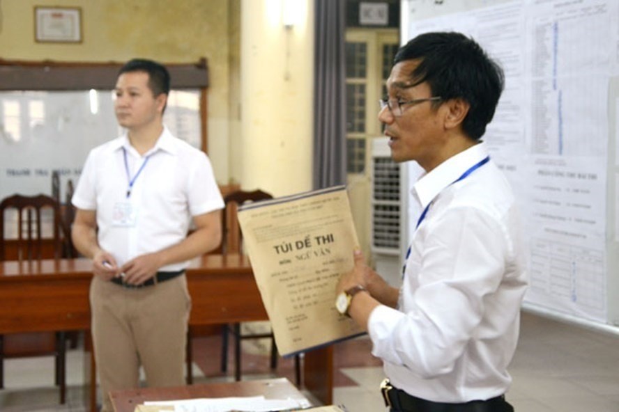 Khâu bảo quản đề thi THPT quốc gia được Hà Nội cũng như các địa phương đặc biệt quan tâm. Ảnh: Hải Nguyễn