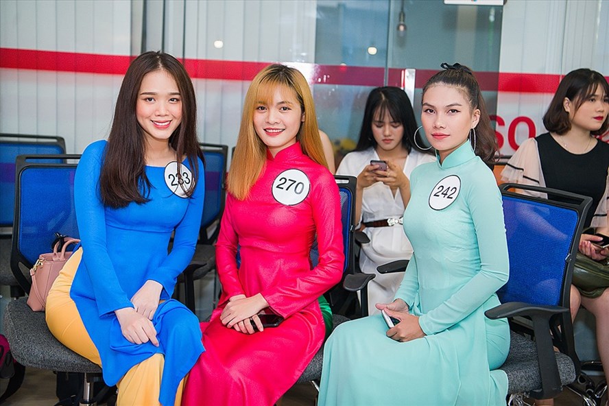Các thí sinh dự thi năm nay