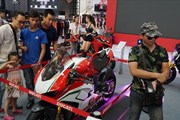 Mô tô hầm hố, siêu độc giá bạc tỷ tại triển lãm xe quốc tế Mô tô hầm hố, siêu độc giá bạc tỷ tại triển lãm xe quốc tế
