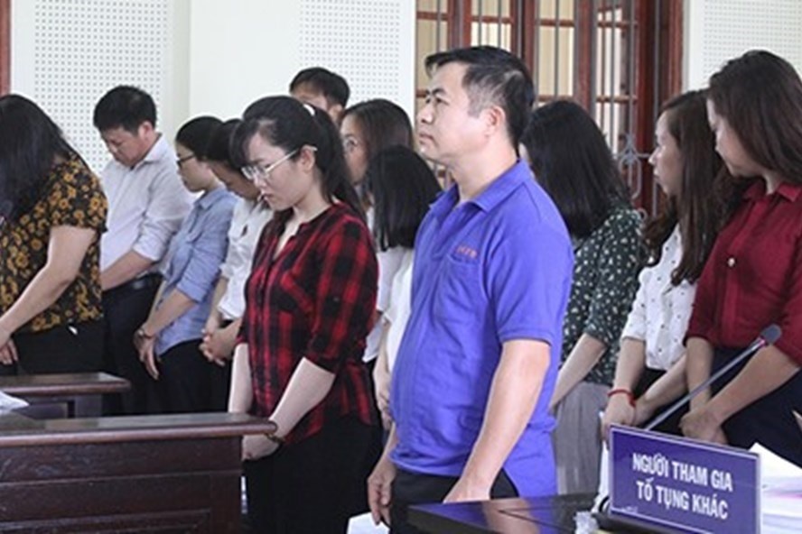 Nguyễn Thị Lam nhận án chung thân vì tội lừa đảo chiếm đoạt tài sản. Ảnh: T.T