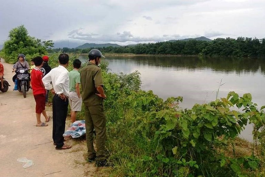 hiện trường phát hiện thi thể nạn nhân