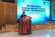Chủ tịch CĐ Y tế VN phát động phong trào không khói thuốc lá ở các cơ sở y tế Chủ tịch CĐ Y tế VN phát động phong trào không khói thuốc lá ở các cơ sở y tế