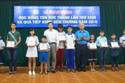LĐLĐ An Giang: Long trọng trao học bổng Tôn Đức Thắng lần thứ XXIII/2018 LĐLĐ An Giang: Long trọng trao học bổng Tôn Đức Thắng lần thứ XXIII/2018
