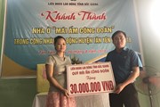 LĐLĐ tỉnh Bắc Giang: Trao tiền hỗ trợ và khánh thành nhà ở “Mái ấm Công đoàn” tại huyện Tân Yên LĐLĐ tỉnh Bắc Giang: Trao tiền hỗ trợ và khánh thành nhà ở “Mái ấm Công đoàn” tại huyện Tân Yên