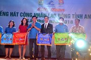 Chủ tịch Tổng LĐLĐVN Bùi Văn Cường dự và trao giải Liên hoan tiếng hát CNLĐ tỉnh An Giang lần thứ I-2018 Chủ tịch Tổng LĐLĐVN Bùi Văn Cường dự và trao giải Liên hoan tiếng hát CNLĐ tỉnh An Giang lần thứ I-2018