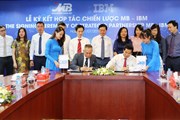 MB ký kết thỏa thuận hợp tác chiến lược với Tập đoàn IBM MB ký kết thỏa thuận hợp tác chiến lược với Tập đoàn IBM